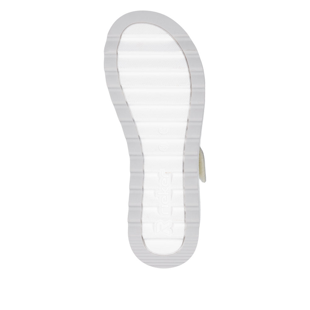 Rieker W3050-90 White Sandals