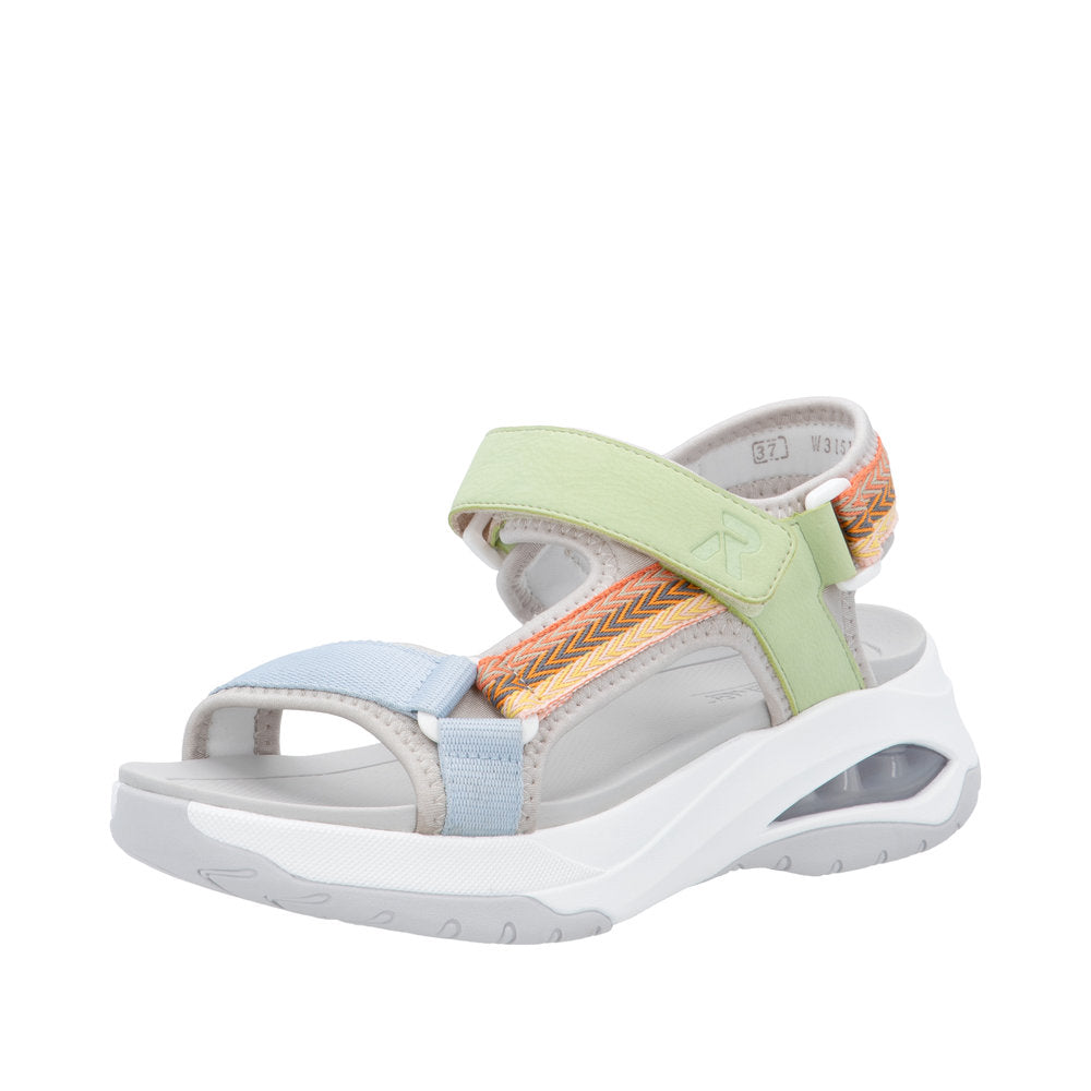 Rieker W3151-90 Perlcloud Sandals