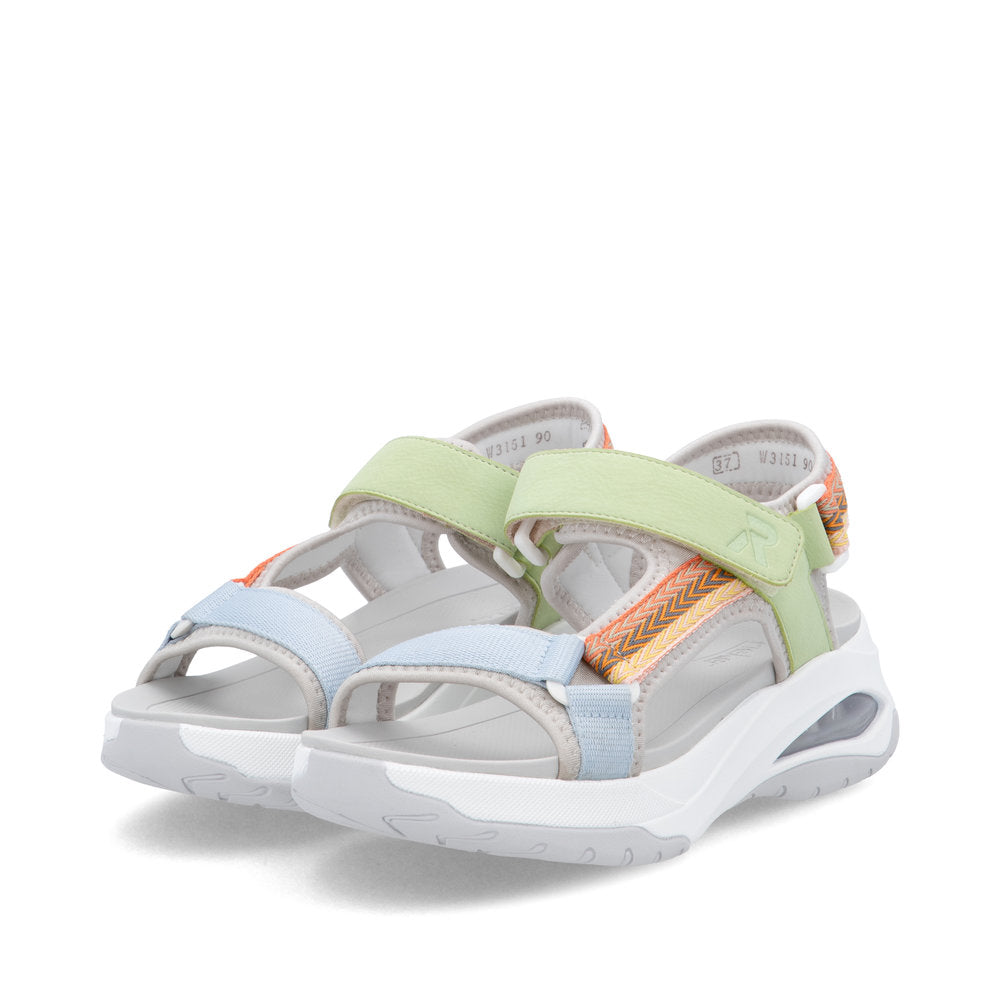 Rieker W3151-90 Perlcloud Sandals