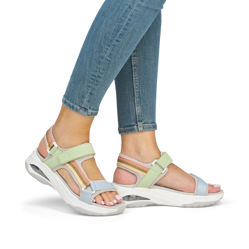 Rieker W3151-90 Perlcloud Sandals