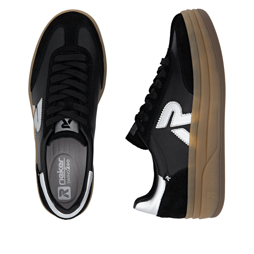 Rieker W3700-00 Black Trainers