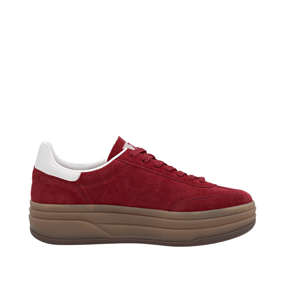 Rieker W3700-35 Red Offwhite Trainers