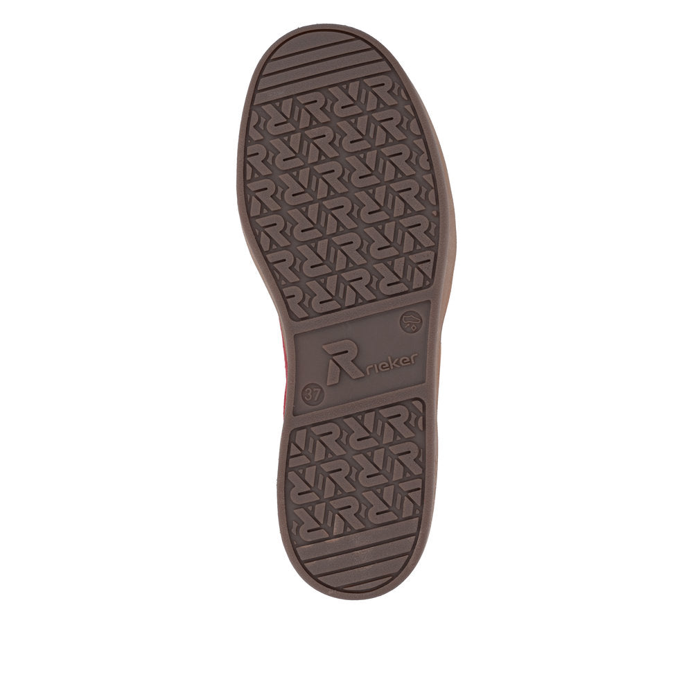 Rieker W3700-35 Red Offwhite Trainers