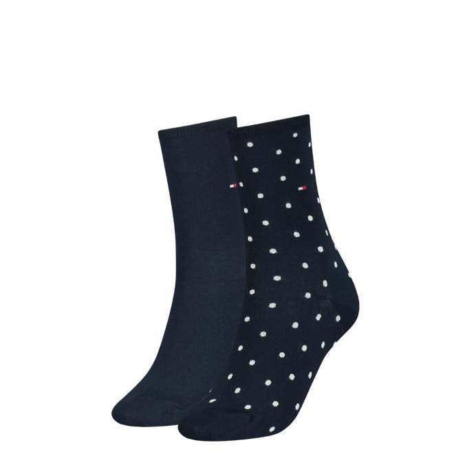 Tommy Hilfiger 100001493 003 Dot 2 Pack Socks Blue