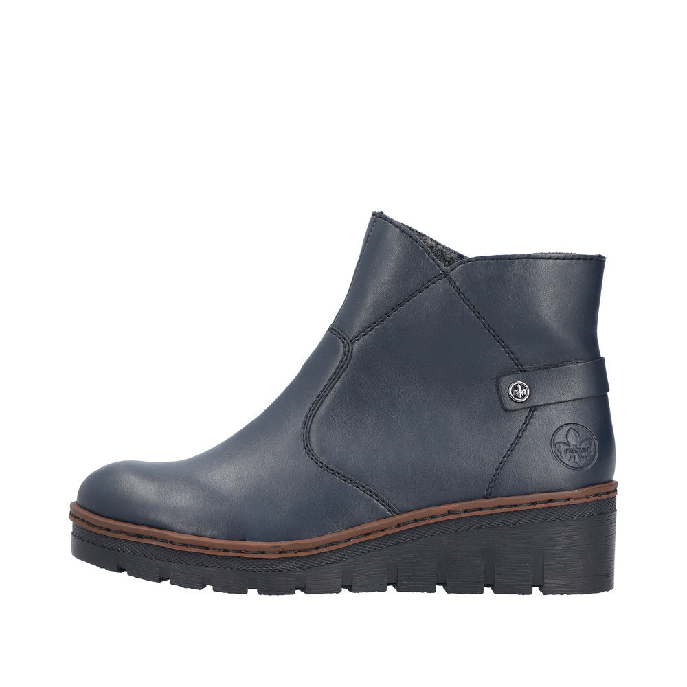 Rieker X9164-14 Blue Boots