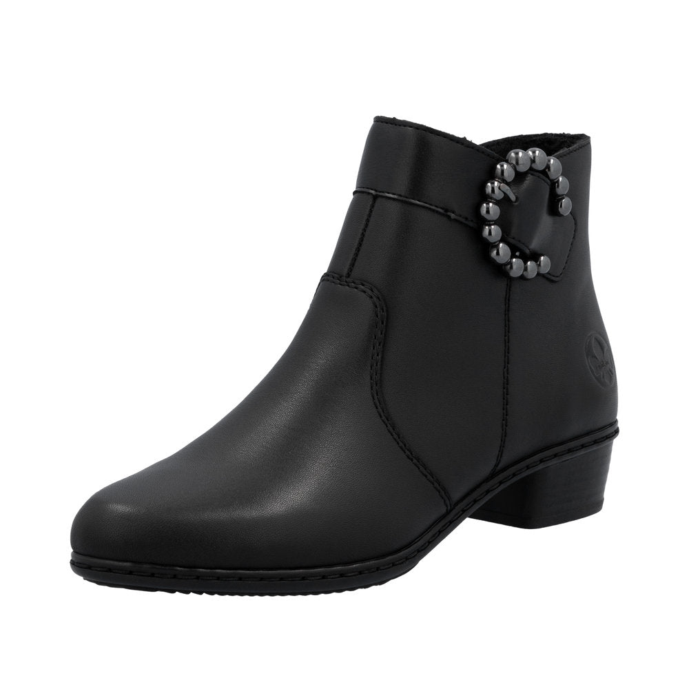 Rieker Y0797-00 Black Boots