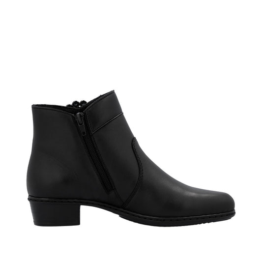 Rieker Y0797-00 Black Boots
