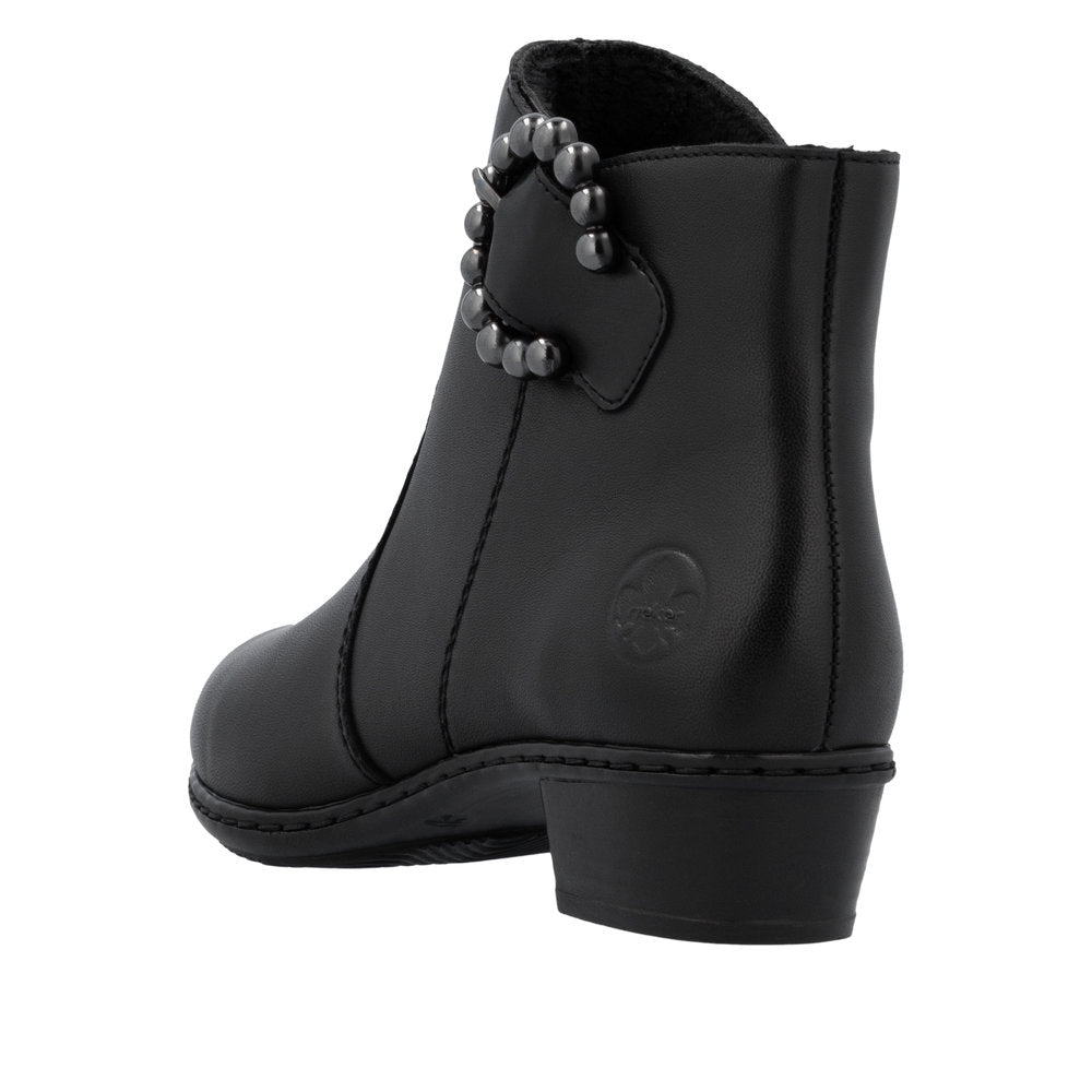 Rieker Y0797-00 Black Boots