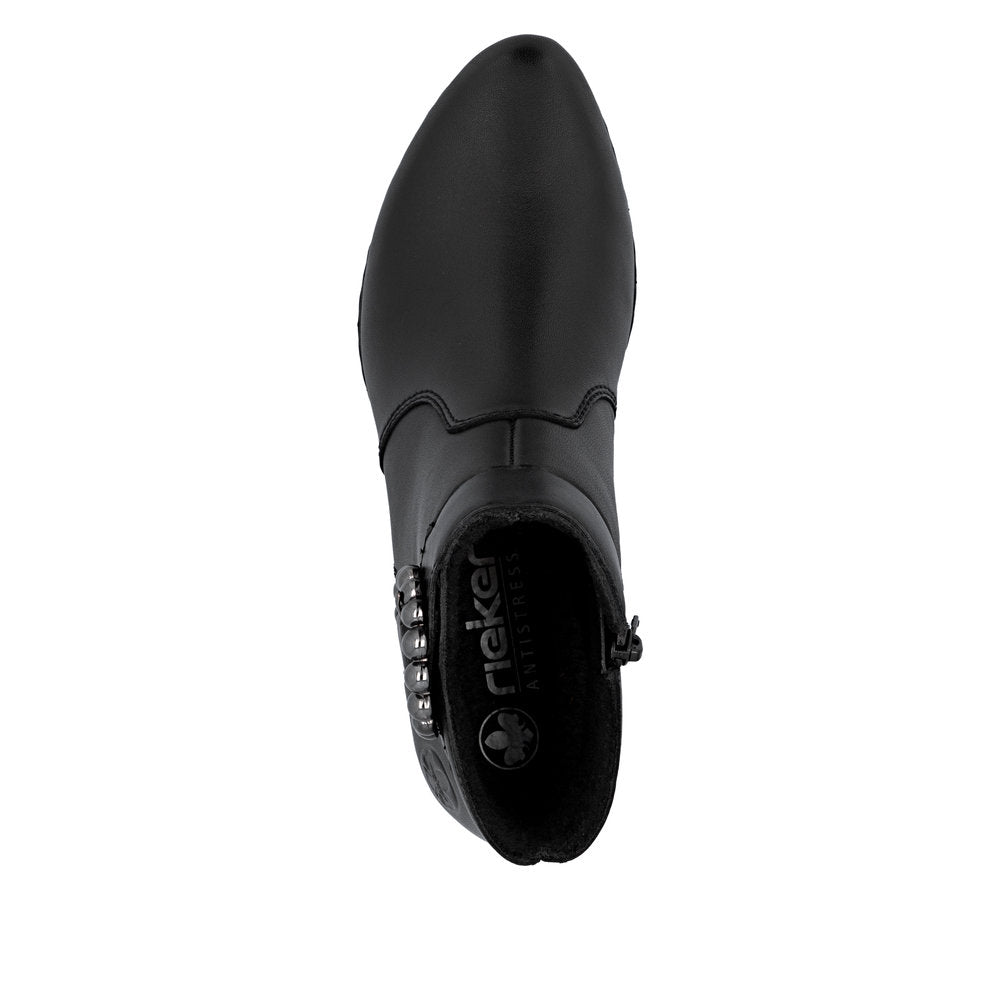Rieker Y0797-00 Black Boots