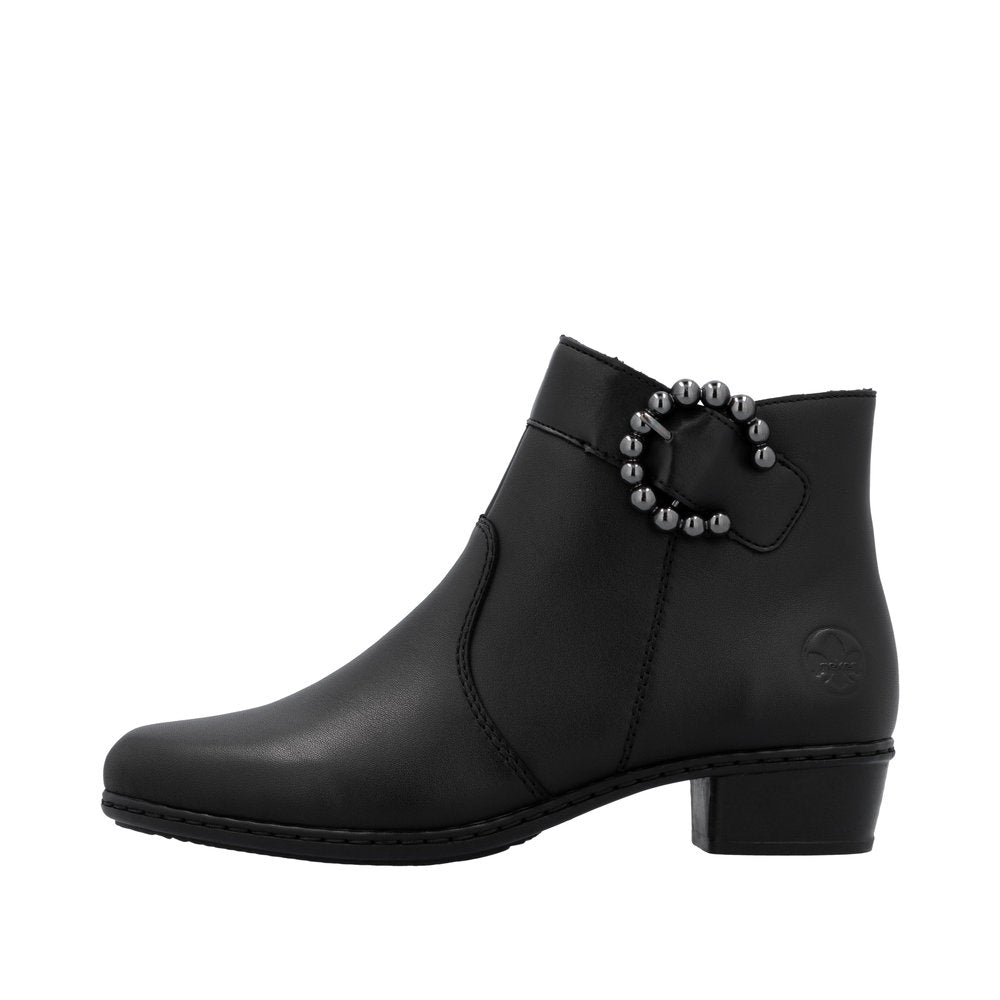 Rieker Y0797-00 Black Boots