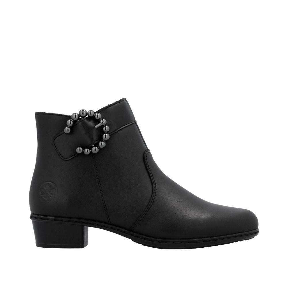 Rieker Y0797-00 Black Boots