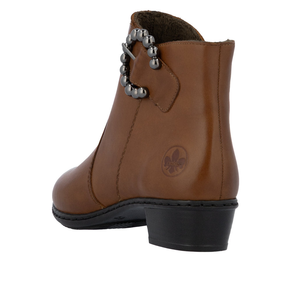 Rieker Y0797-24 Tan Boots