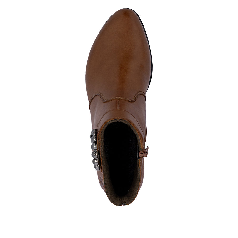 Rieker Y0797-24 Tan Boots