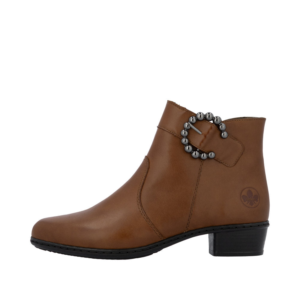 Rieker Y0797-24 Tan Boots