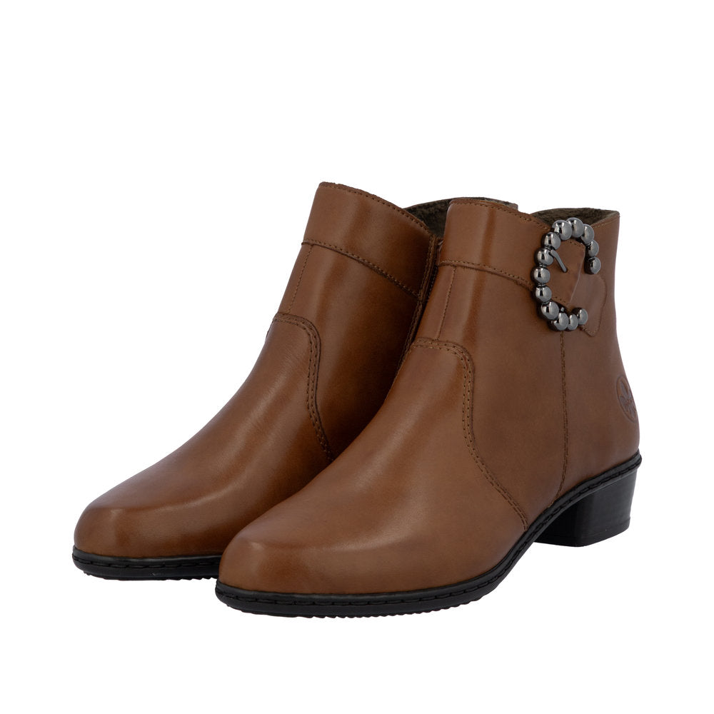 Rieker Y0797-24 Tan Boots