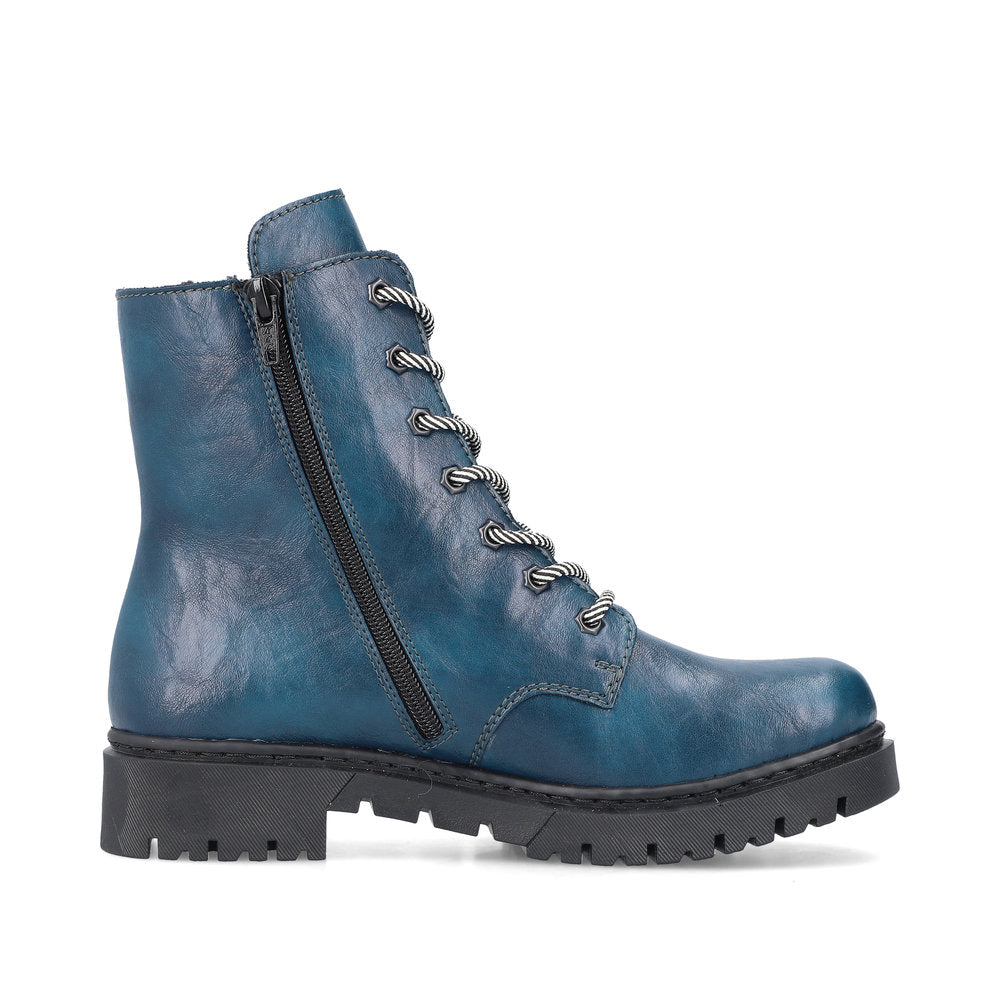 Rieker Y2440-12 Janet Blue Boots