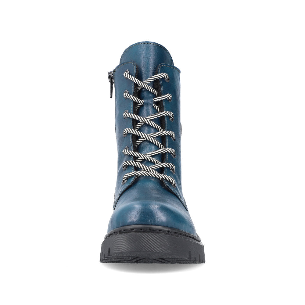 Rieker Y2440-12 Janet Blue Boots