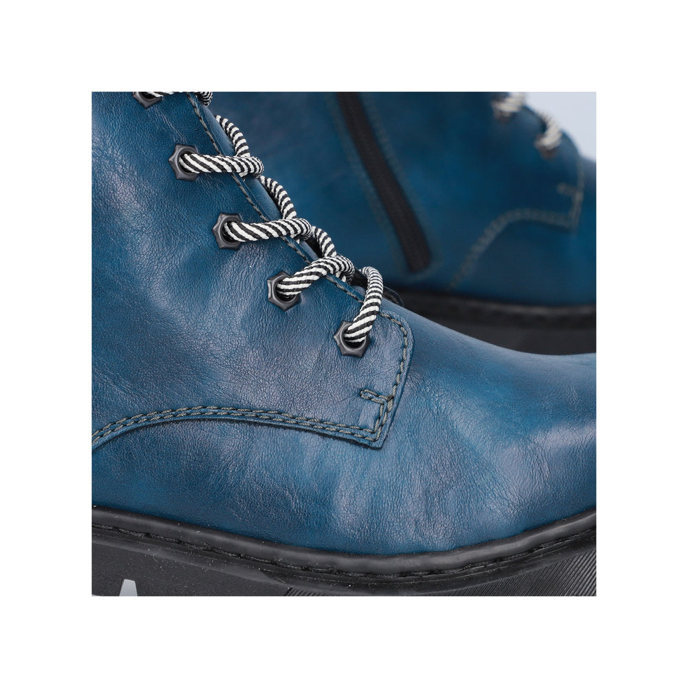 Rieker Y2440-12 Janet Blue Boots