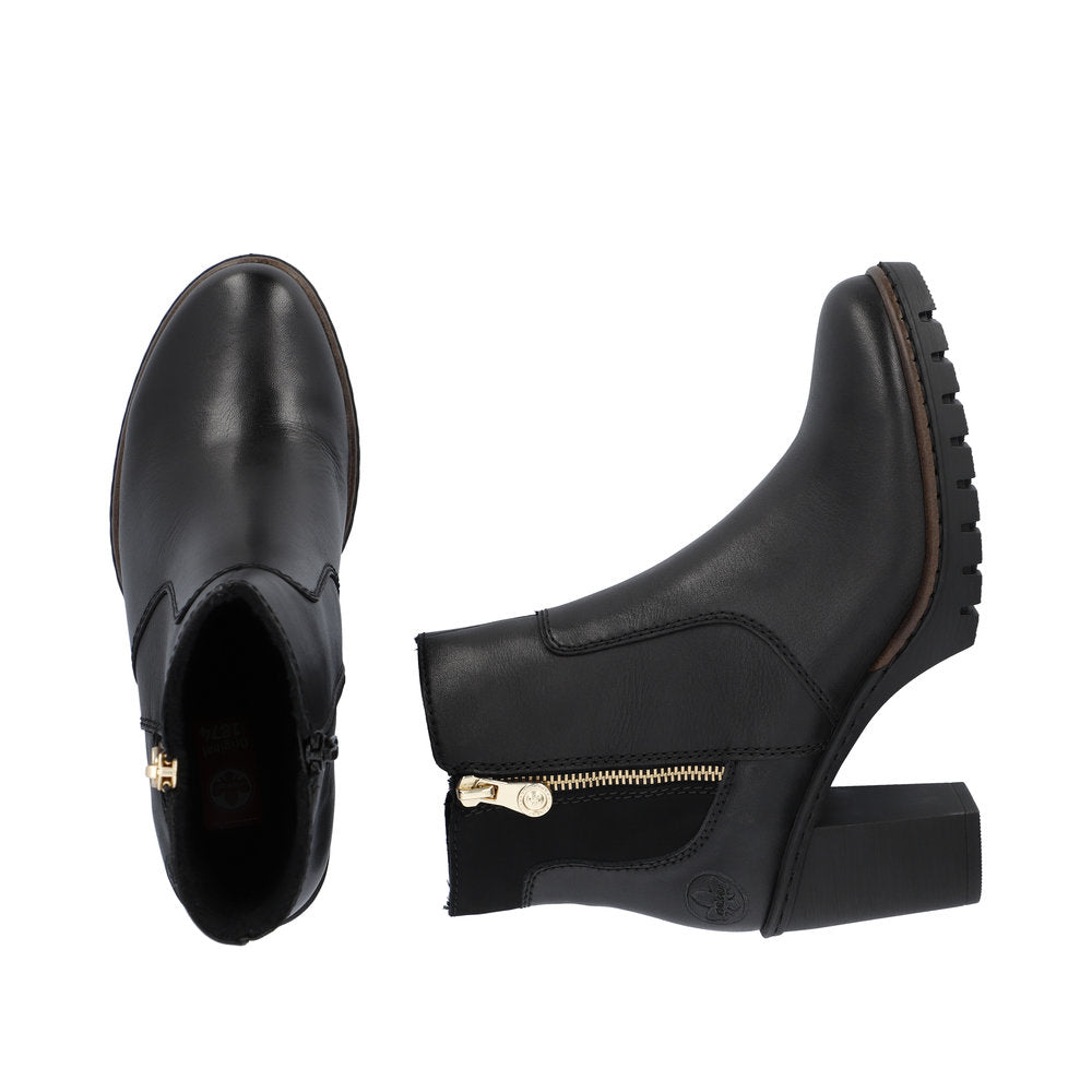 Rieker Y2557-00 Evita Black/Black/Black Boots
