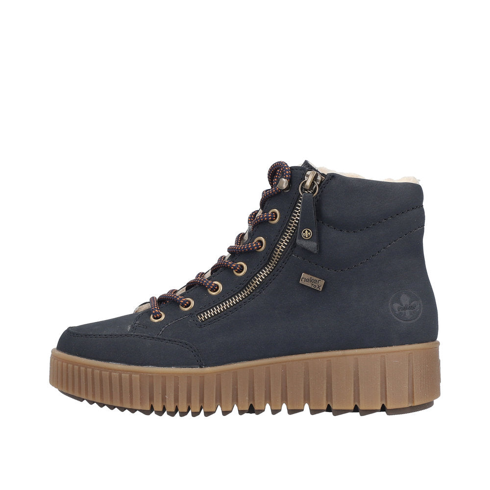 Rieker Y6104-14 Pacific Blue Boots