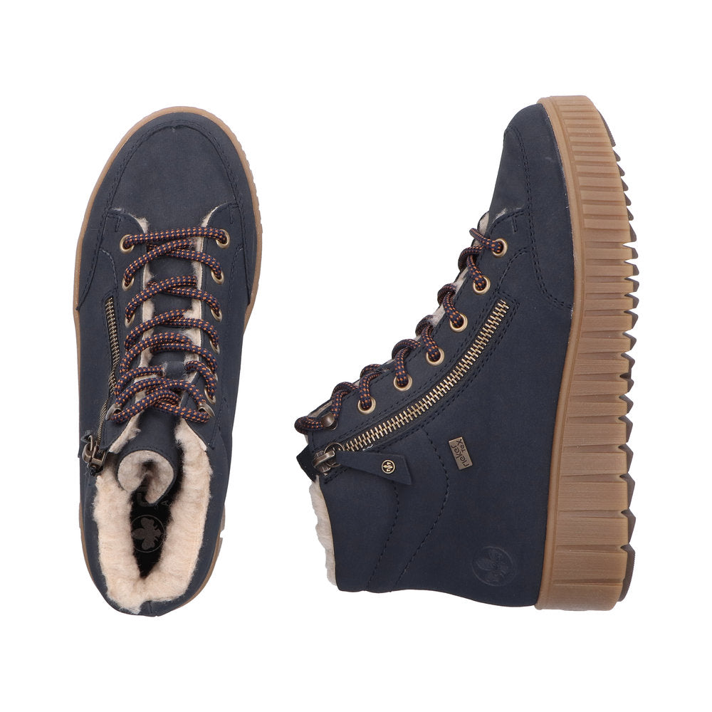 Rieker Y6104-14 Pacific Blue Boots