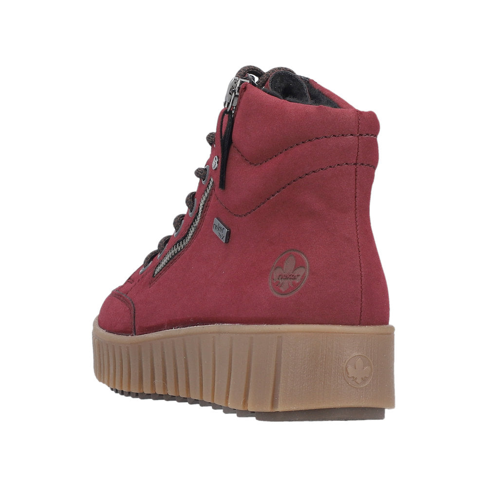 Rieker Y6104-35 Red Wine Boots