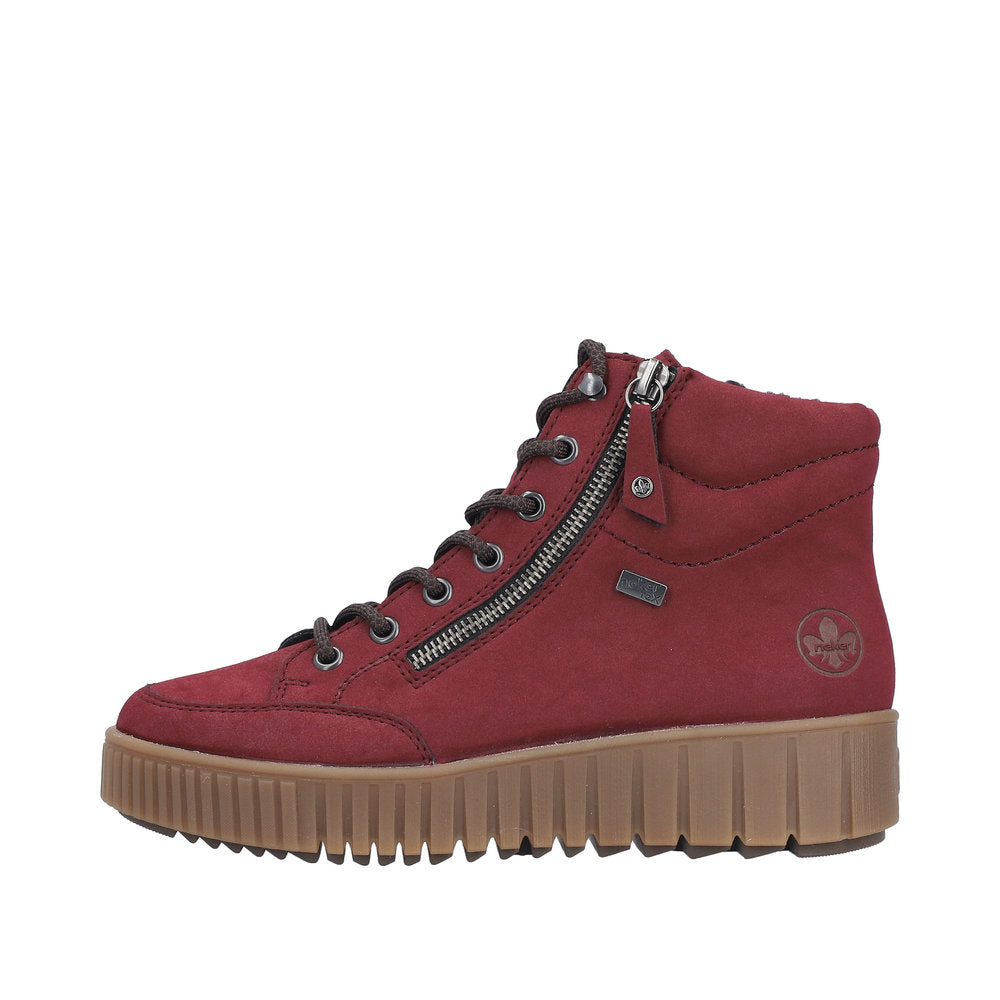Rieker Y6104-35 Red Wine Boots