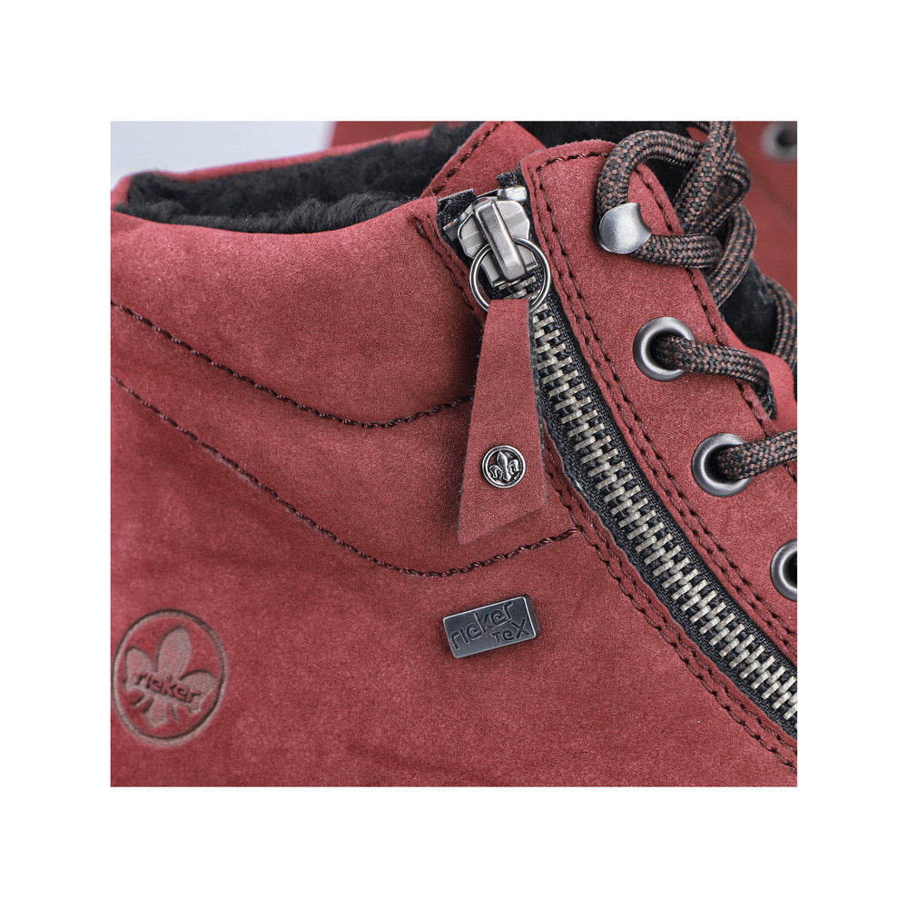 Rieker Y6104-35 Red Wine Boots