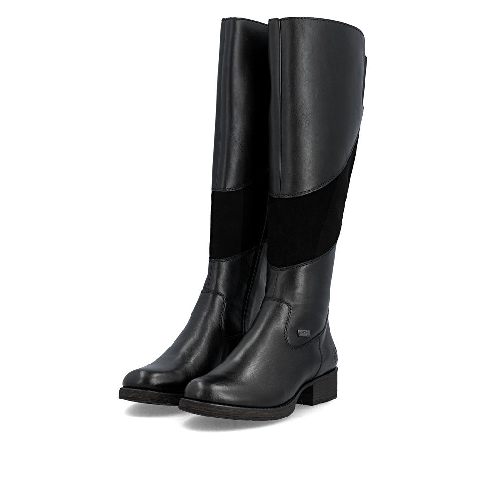 Rieker Z9566-00 Black Boots