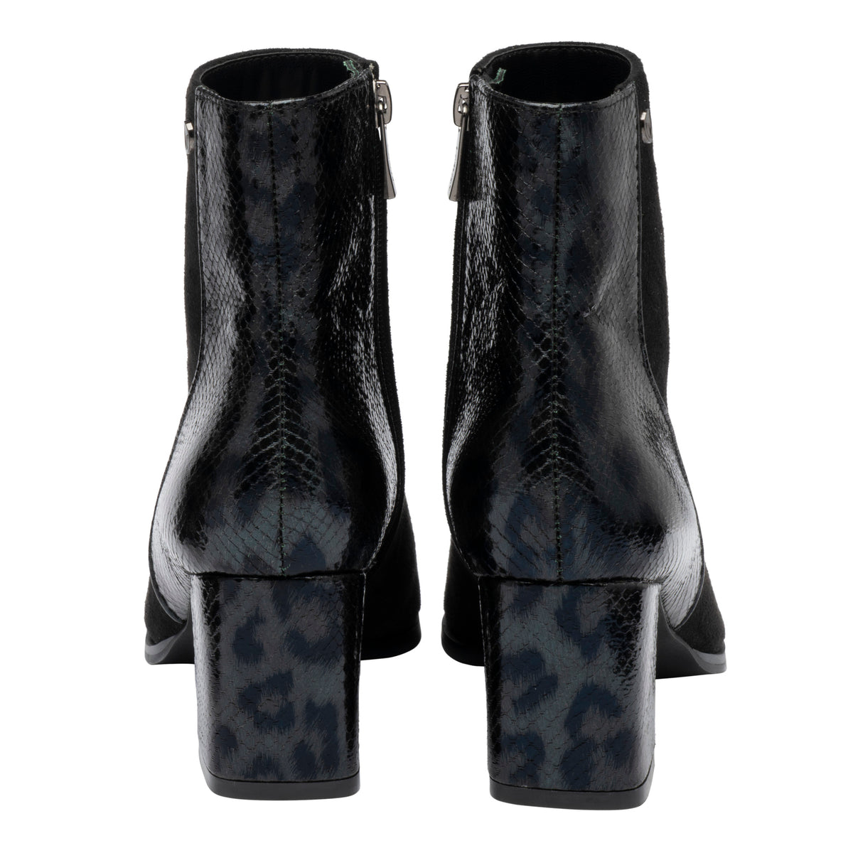 Lotus Zelda Black Microfibre Boots