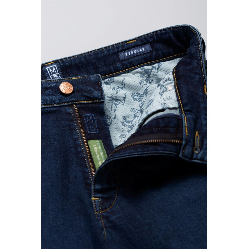 M5 By Meyer 6256 17 Stone Blue Regular Jeans