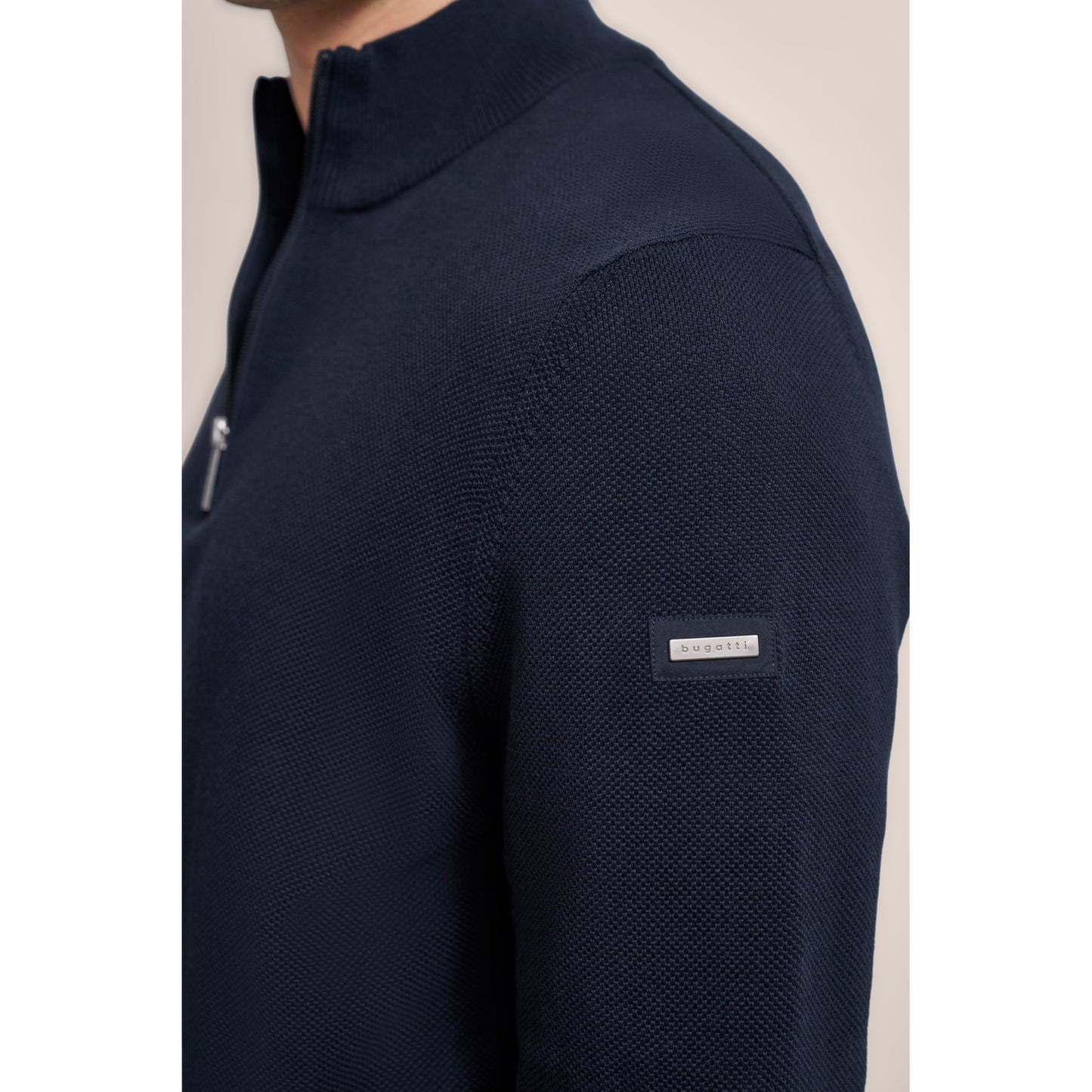 Bugatti 7500 95512 390 Navy Blue Sweater