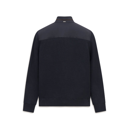 Bugatti 7600 25556F 390 Navy Blue Cardigan