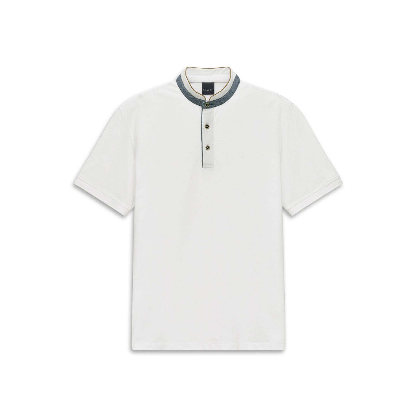 Bugatti 8150 15003E 010 White Polo Shirt