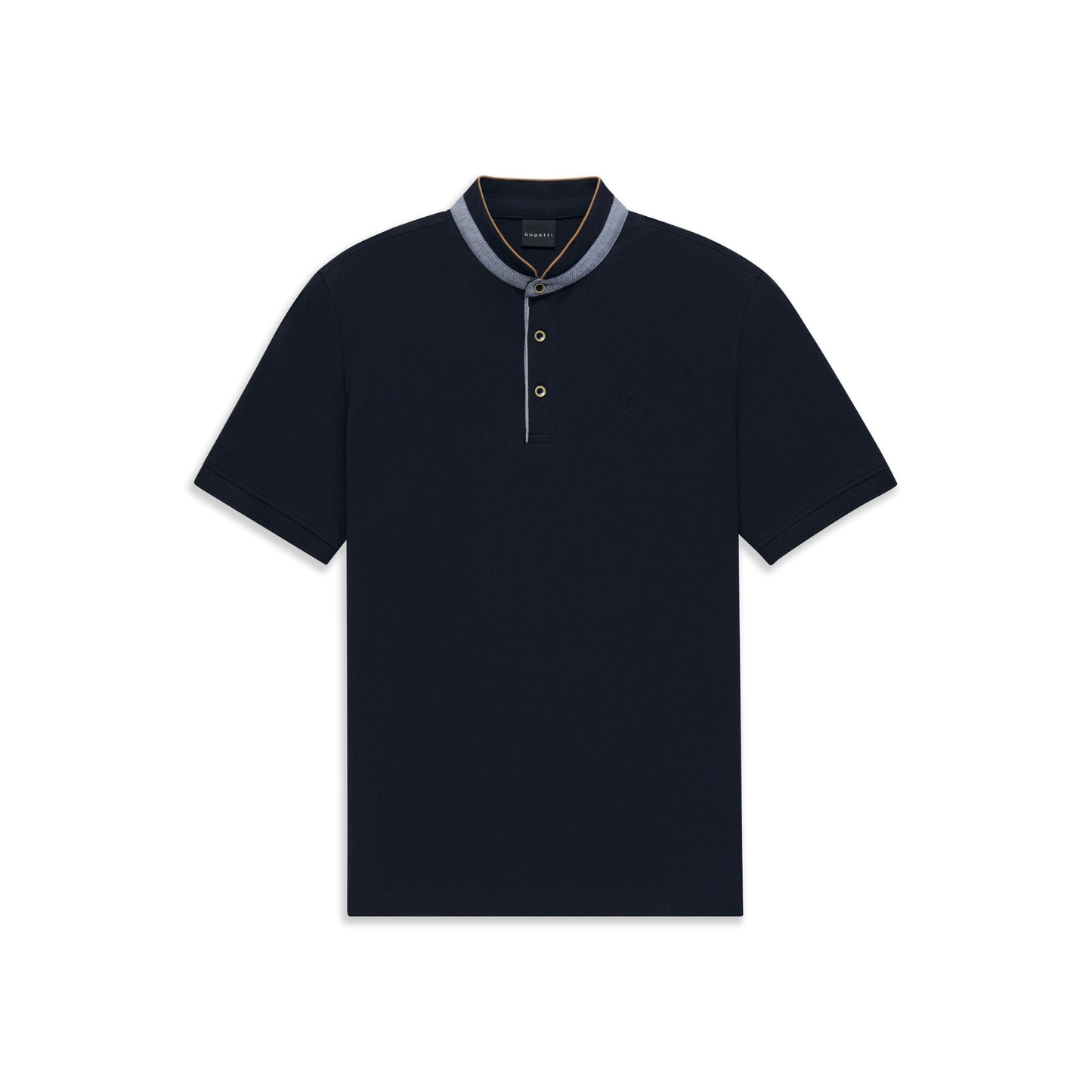 Bugatti 8150 15003E 390 Navy Blue Polo Shirt
