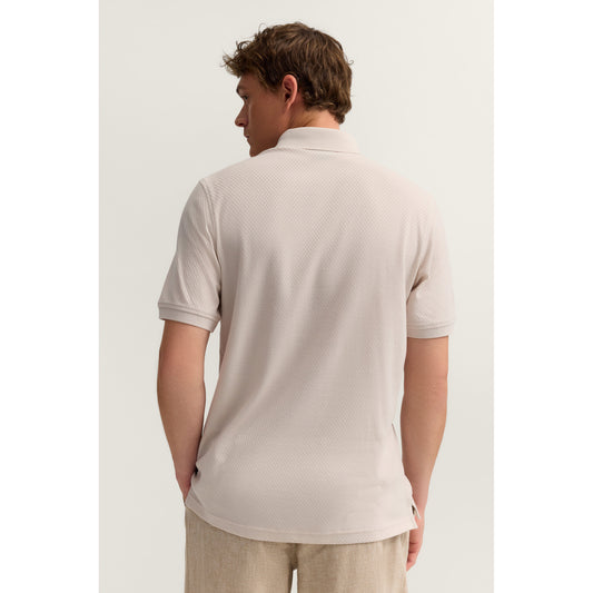 Bugatti 8150 15104E 030 Beige Polo Shirt