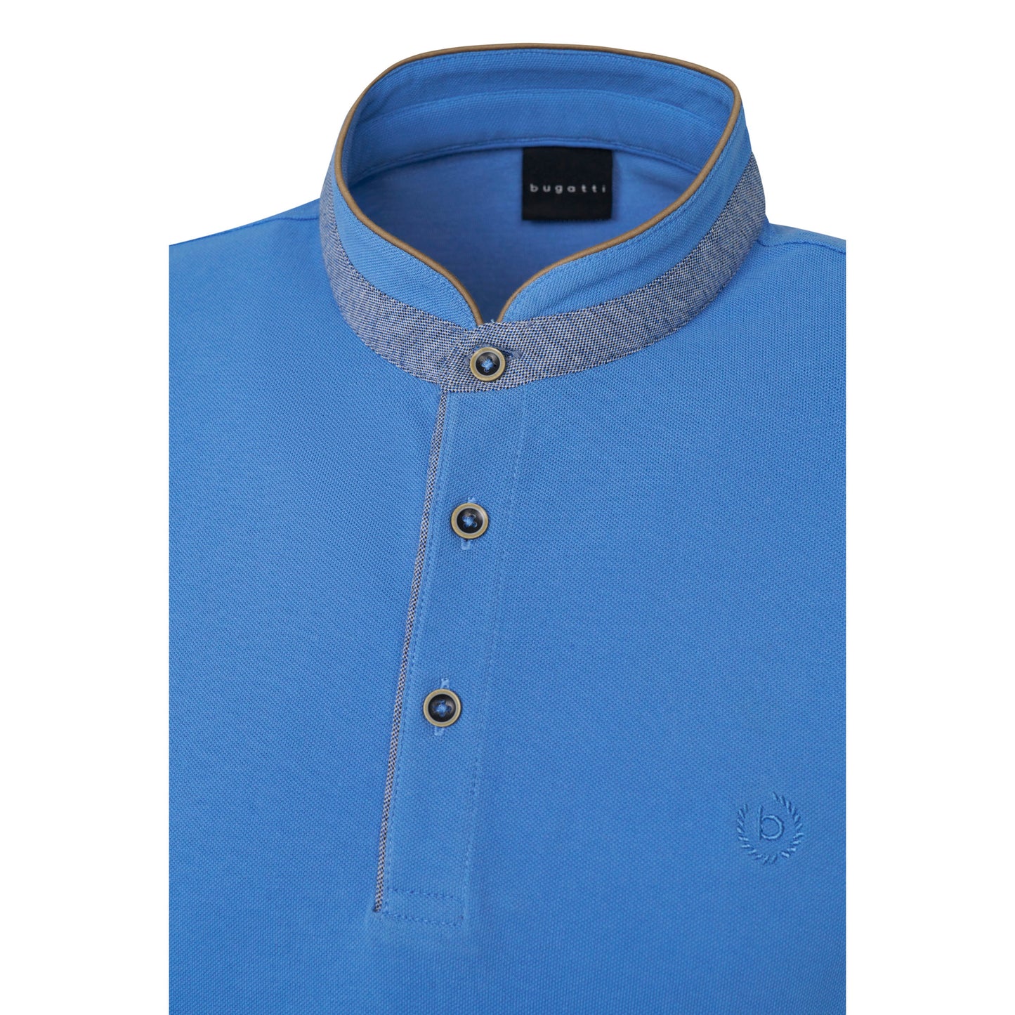 Bugatti 8150 75003C 340 Blue Grey Polo Shirt