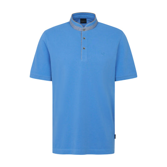 Bugatti 8150 75003C 340 Blue Grey Polo Shirt