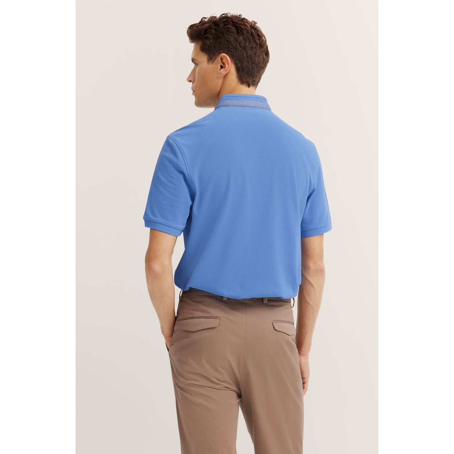 Bugatti 8150 75003C 340 Blue Grey Polo Shirt