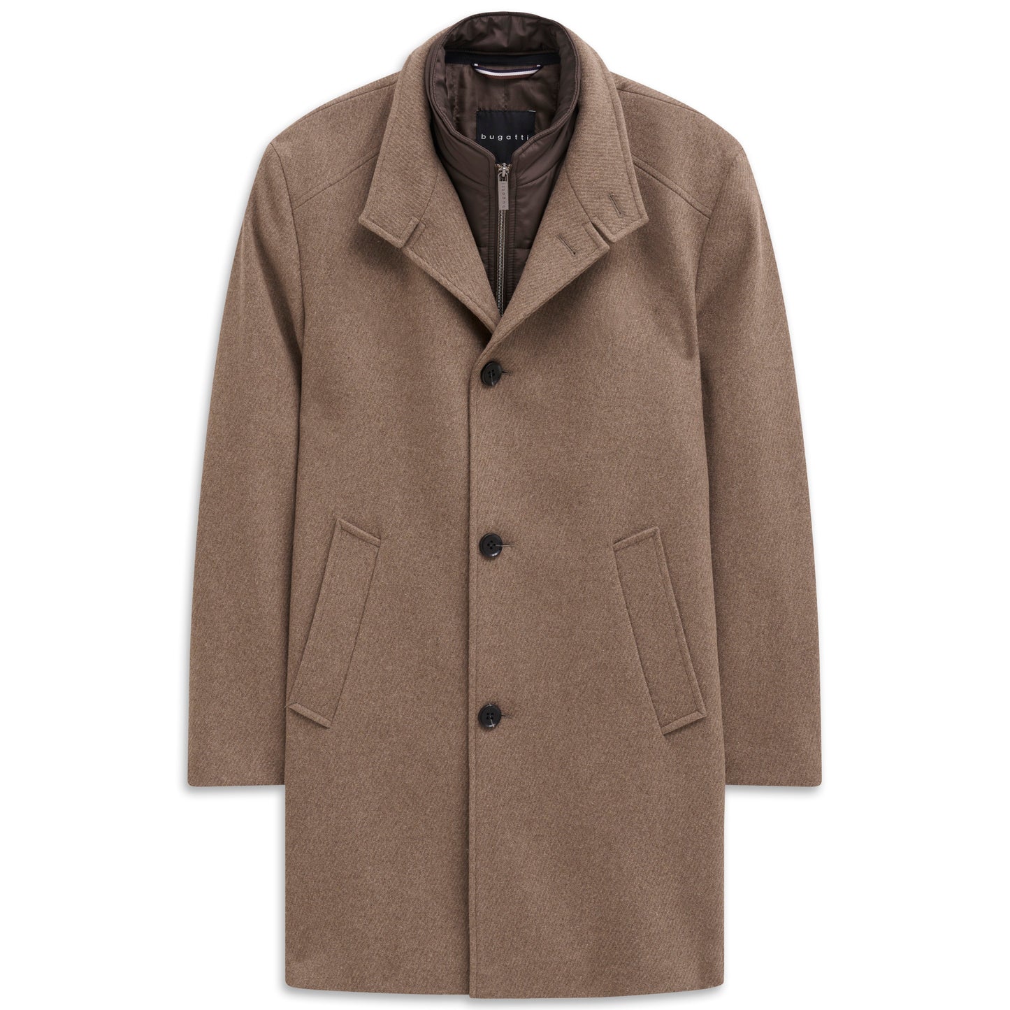 Bugatti 821428 84203 050 Beige Wool Coat