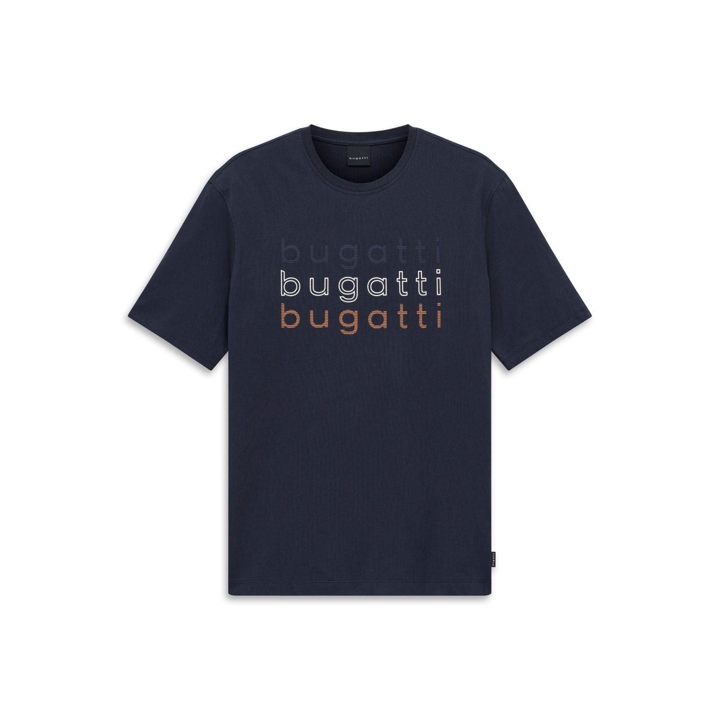Bugatti 8350 15042E 390 Navy Blue T-Shirt