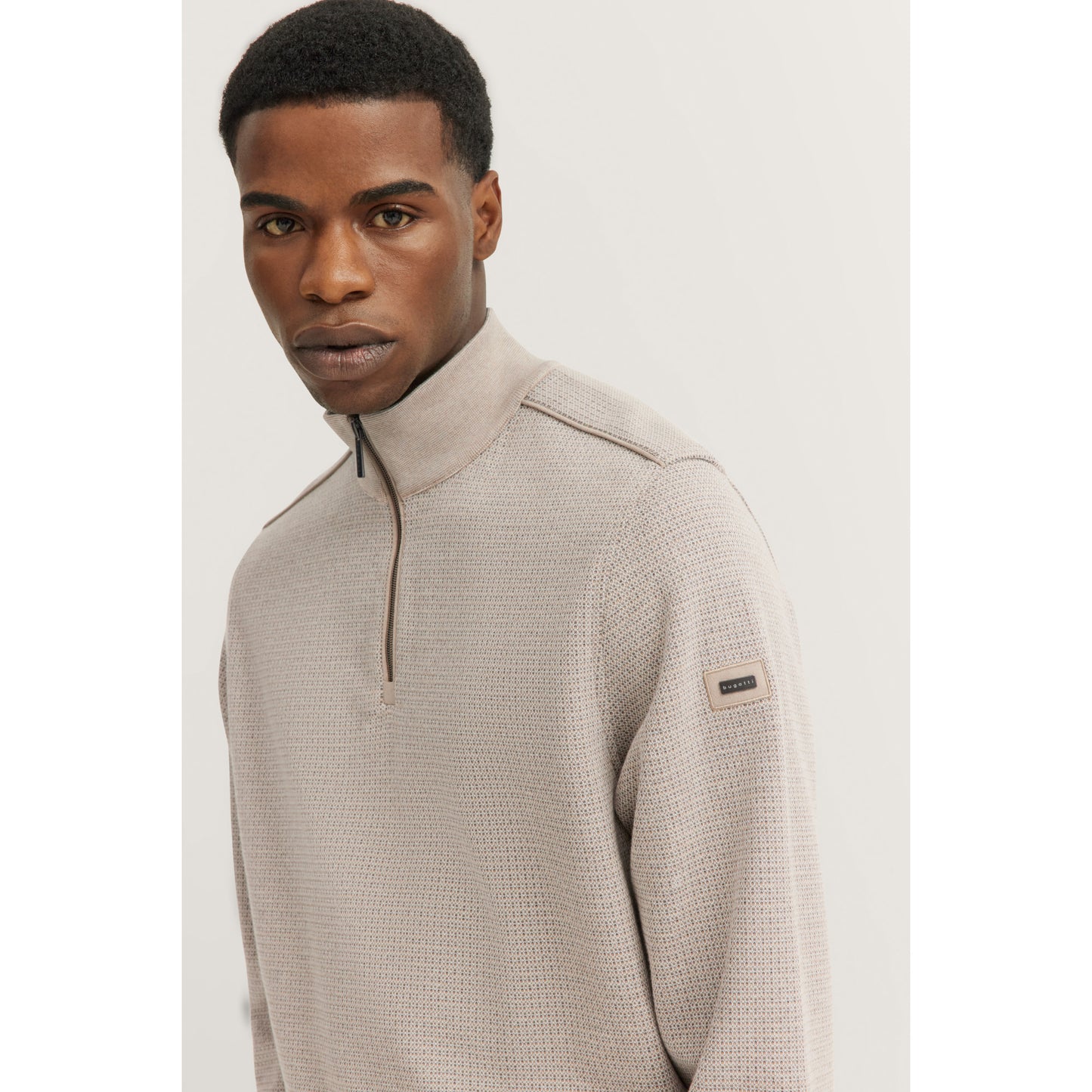 Bugatti 8550 75141C 060 Taupe Sweatshirt