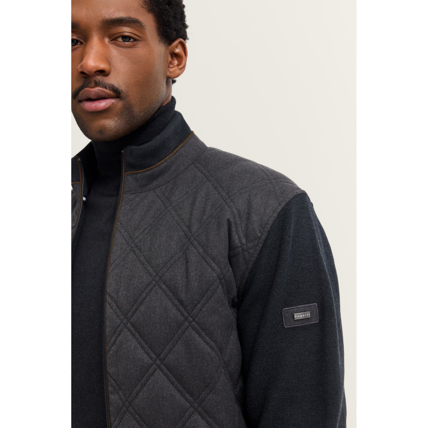 Bugatti 8700 85056D 280 Dark Grey Sweater