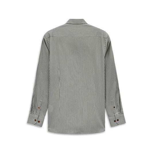 Bugatti 9350 28507F 180 Olive Casual Shirt