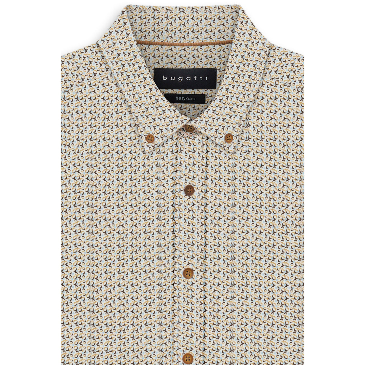 Bugatti 9350 28511F 320 Light Blue Casual Shirt