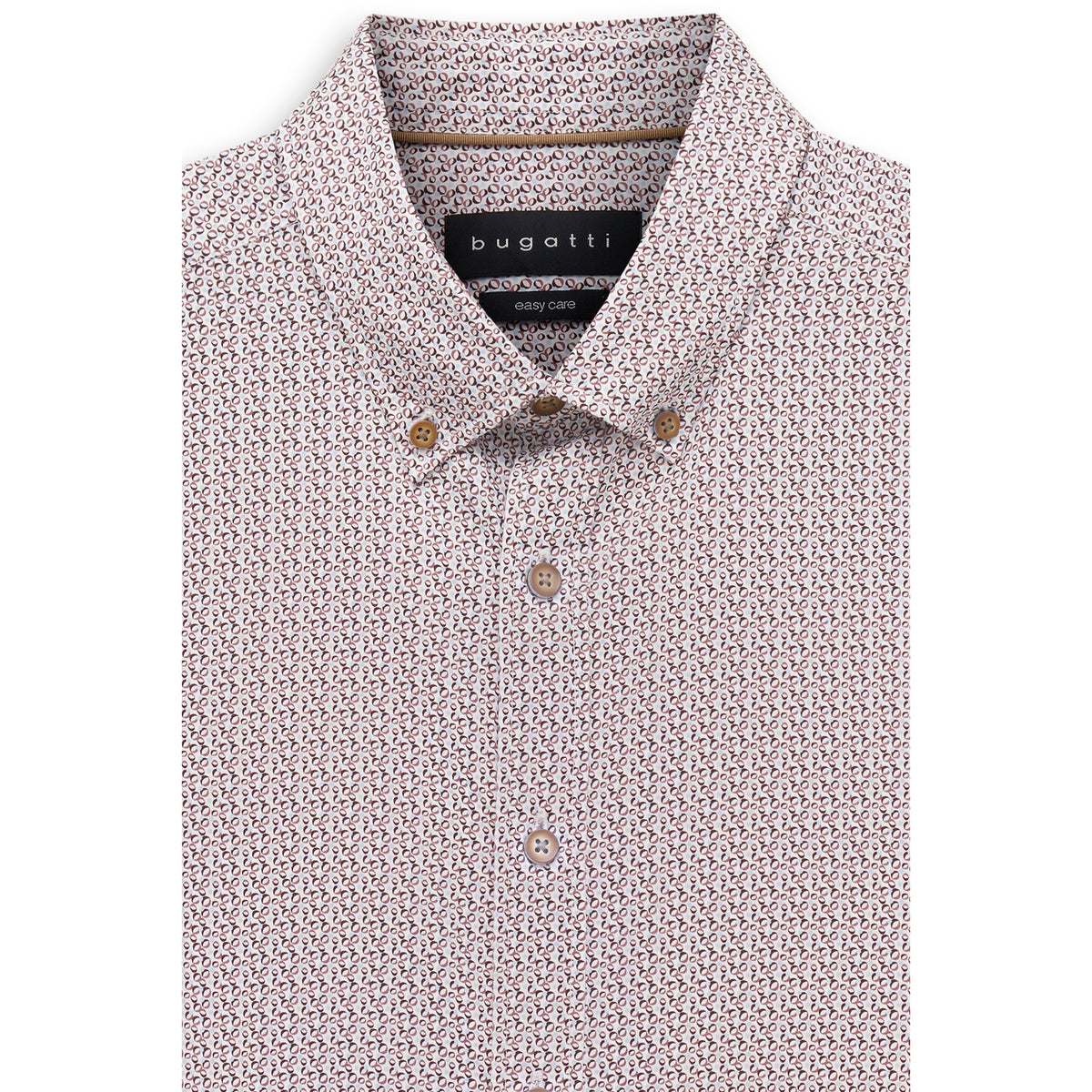 Bugatti 9350 28511F 730 Rose Casual Shirt