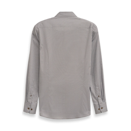 Bugatti 9350 88518D 060 Taupe Casual Shirt