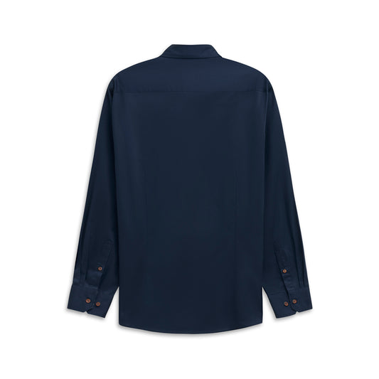 Bugatti 9750 88507D 390 Navy Blue Casual Shirt