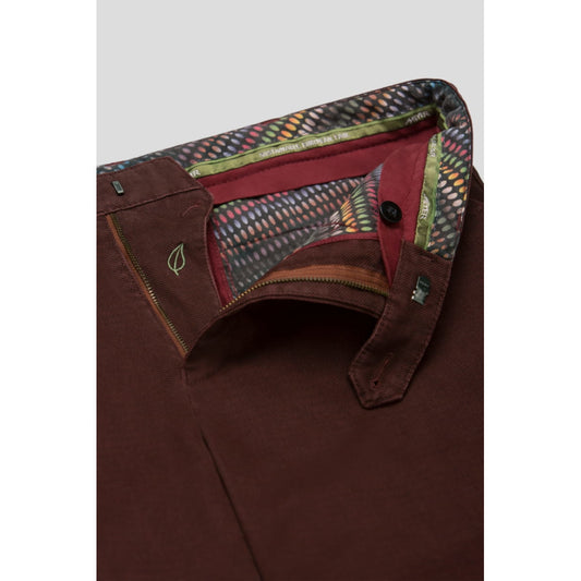 Meyer 5613 48 Burgundy Chicago Modern Fit Chino