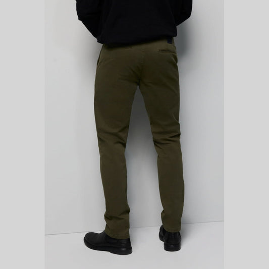 M5 By Meyer 6001 28 Green Casual Cotton Chinos
